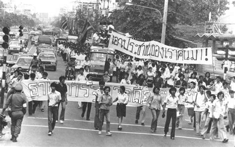 1973年のタイの学生運動、民主主義と社会変革への道筋